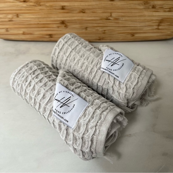 Waffle Hand Towel 2 pack - Picture 3 of 3